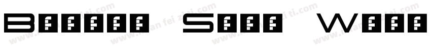 Benton Sans Wide Reg字体转换